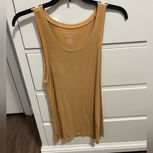 American Eagle Women’s Yellow Tank Top size small